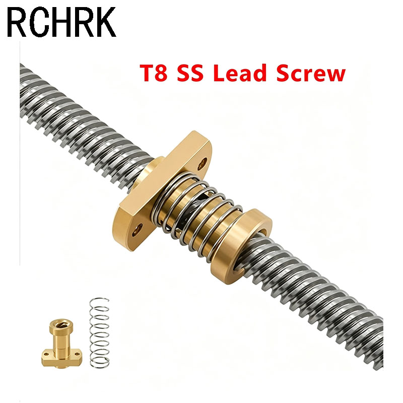 Lead Screw 8Mm - T8 SS Lead Screw with Anti