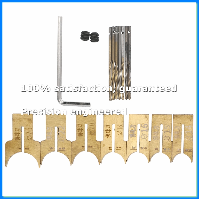 Drill Bit Set - Wooden Beads Drill Bit Ball Blade
