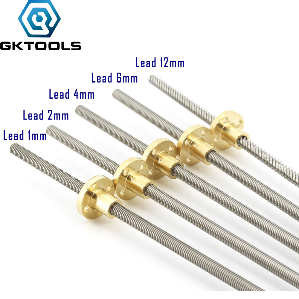 304 Stainless Steel T8 Screw L - Lead Screw 8Mm 评论和价格