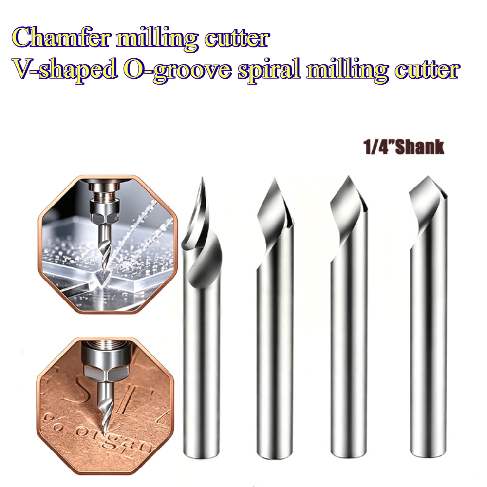 V Type Spiral CNC Router Bit 1 - Cnc Bits 评论和价格