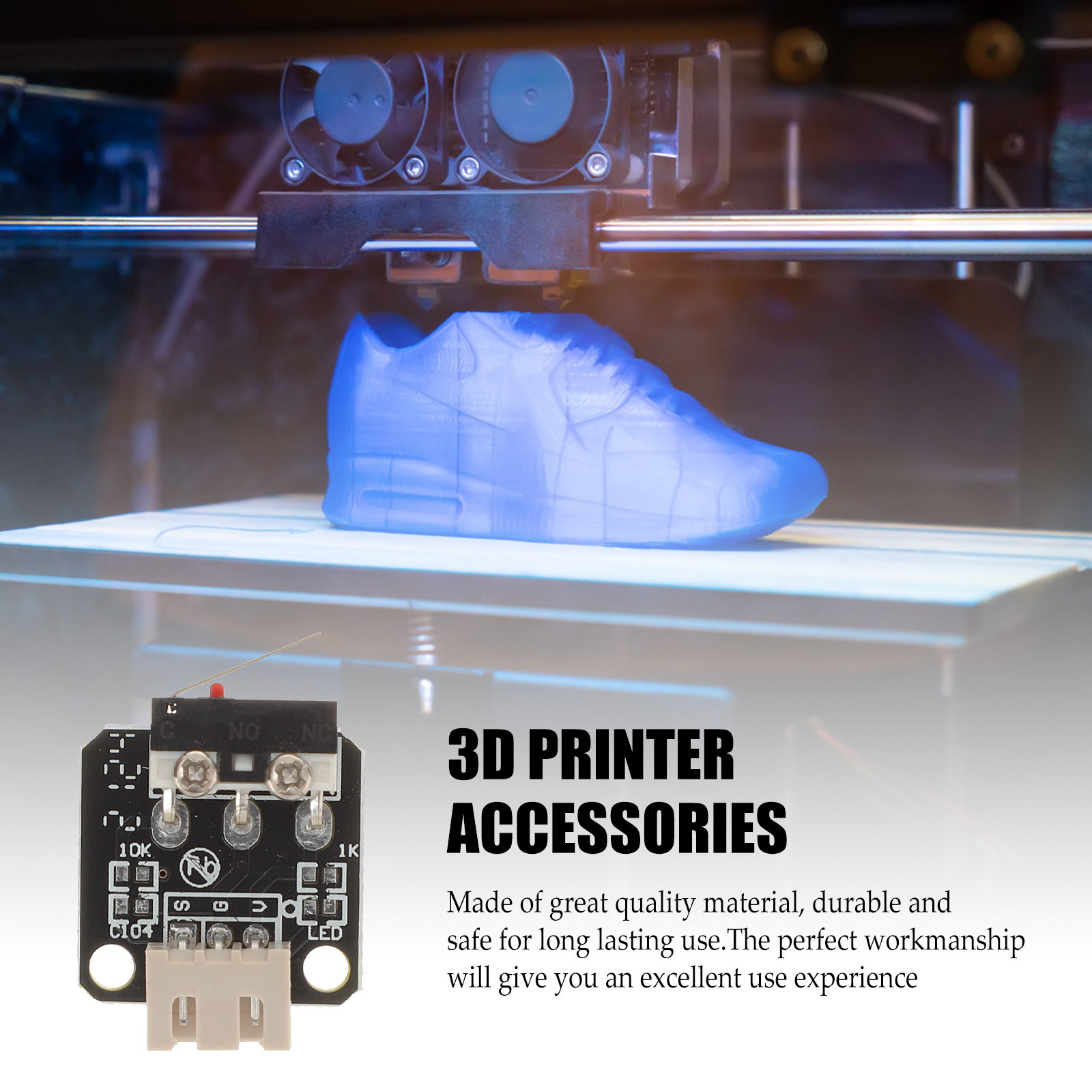 3pcs 3D Printer Limited Switch - Limit Switch 评论和价格