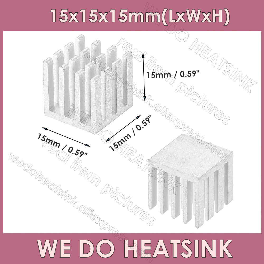 Aluminum Heatsink 15x15x15mm / - Aluminium Extrusion 评论和价格