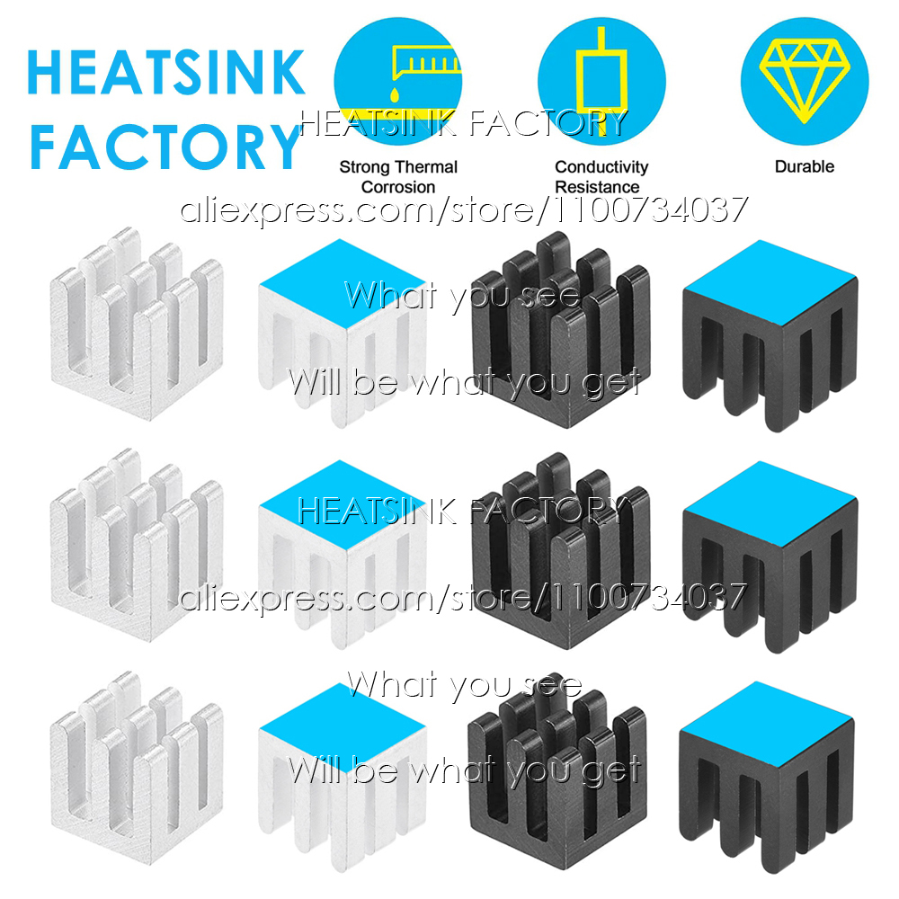 10x10x10mm Aluminum Heatsink C - Aluminium Extrusion 评论和价格