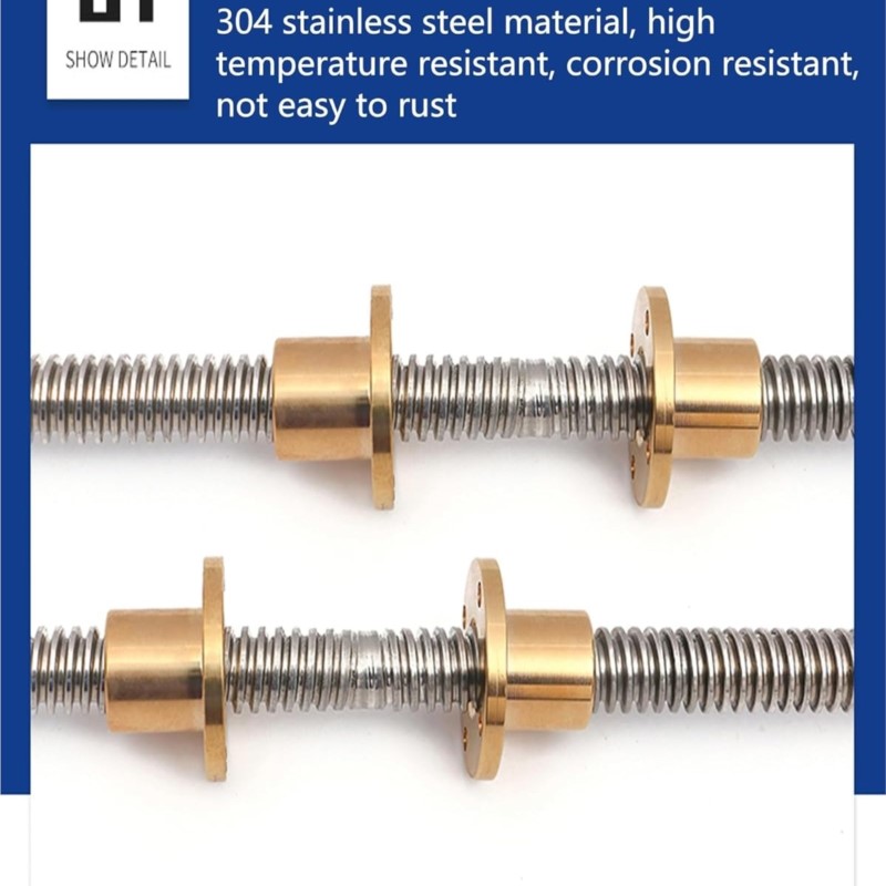 T8 Lead Screw Right-Left Threa - Lead Screw 8Mm 评论和价格