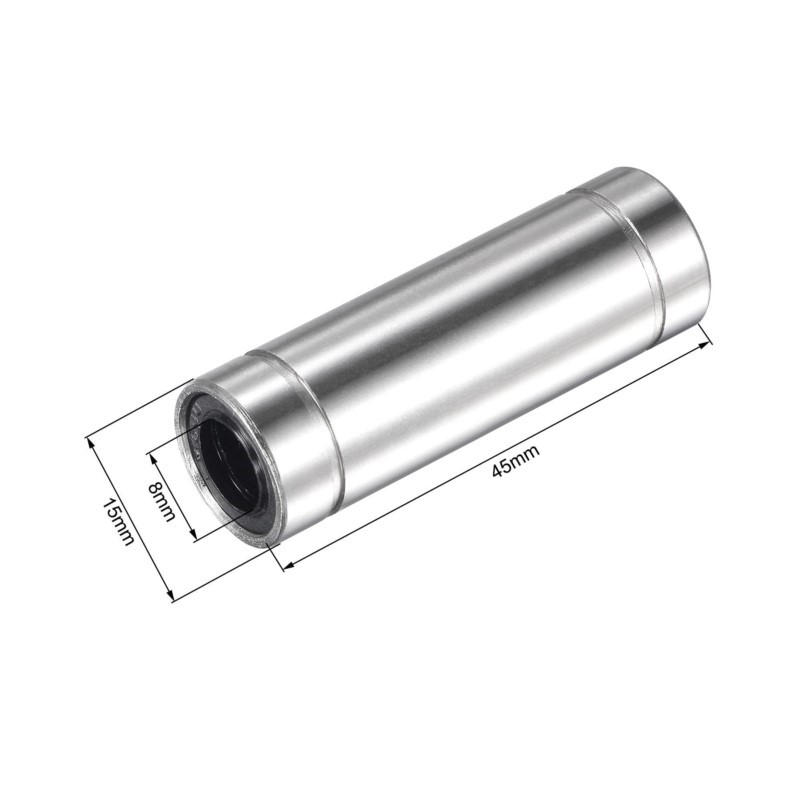 4/10pc LM6UU LM8UU LM10UU LM8L - Lm8Uu Bearing 评论和价格