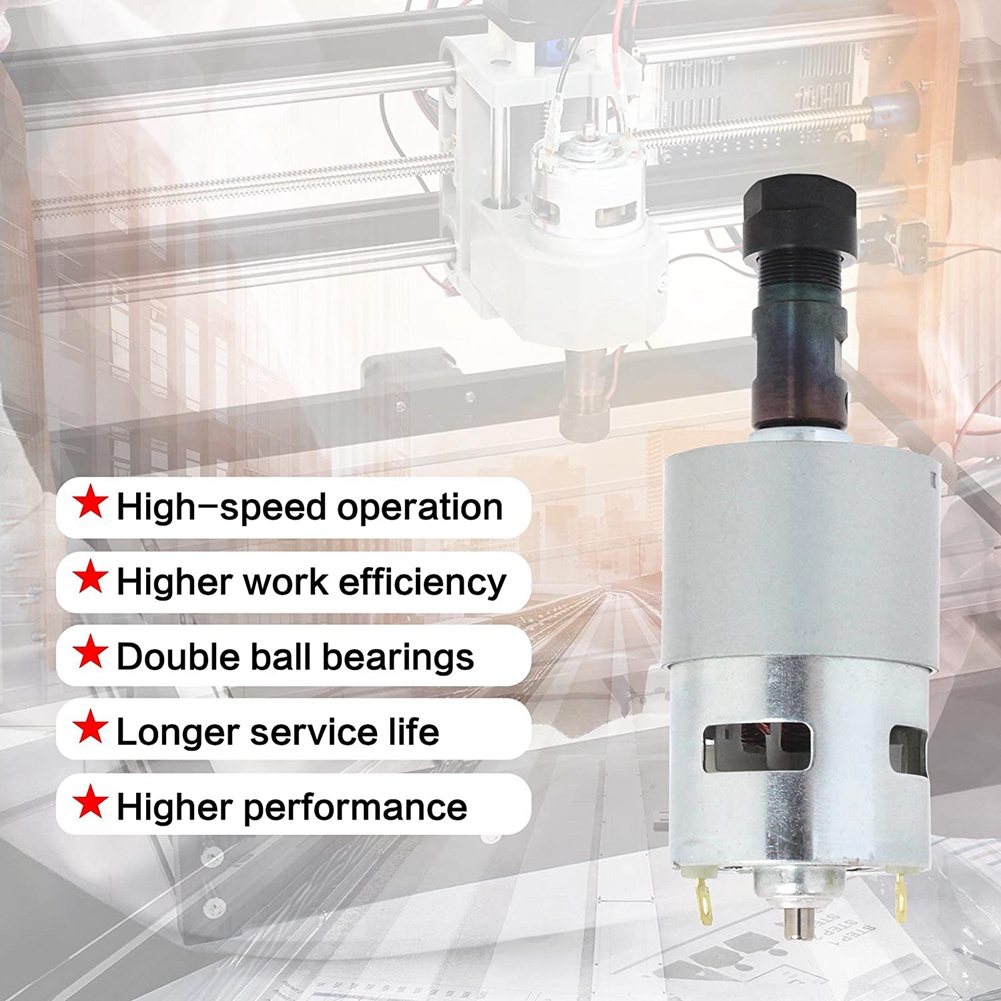Multifunction DC Motor CNC 775 - 3018 Cnc 评论和价格