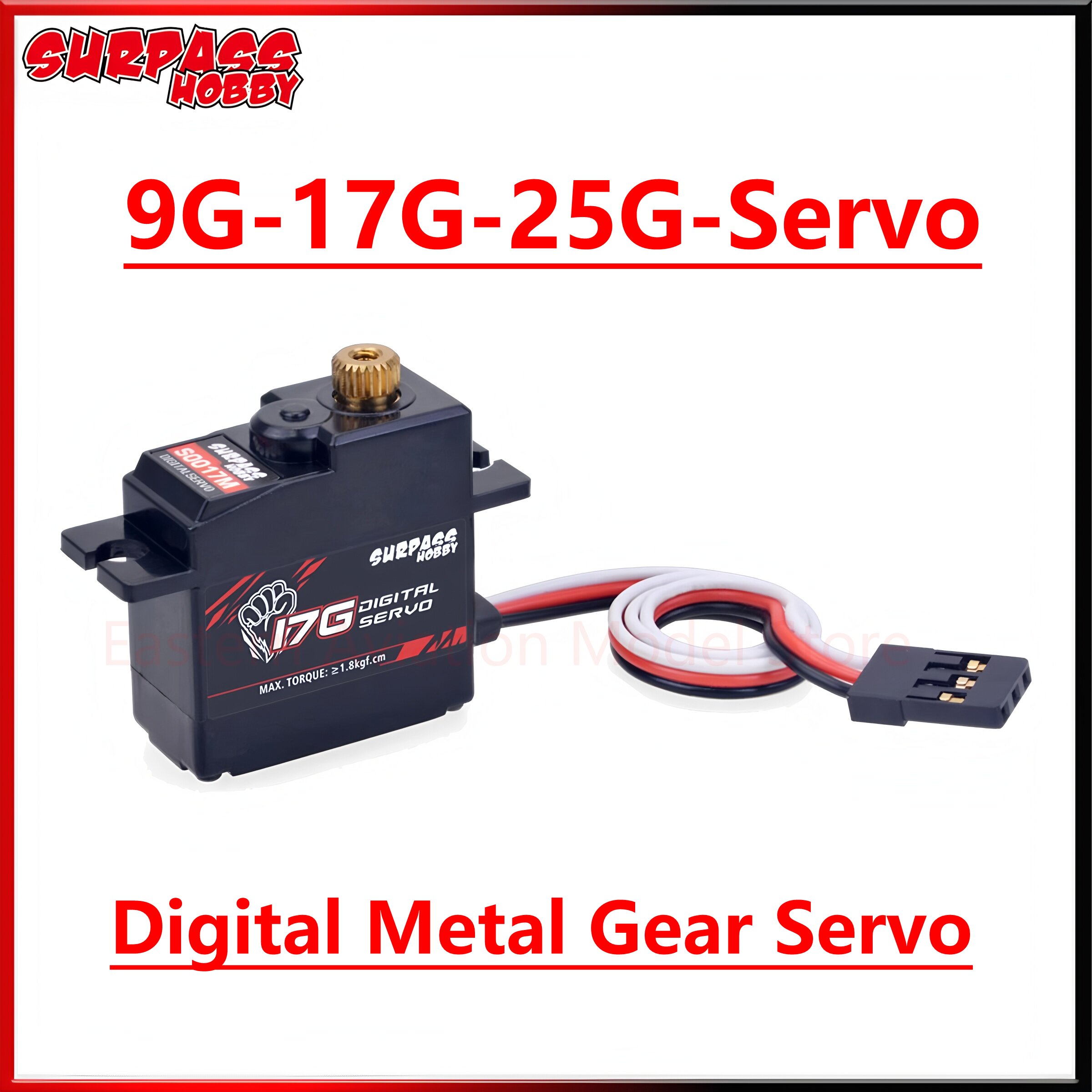 Surpass Hobby S009M 9G S0017M  - Servo 9G 评论和价格