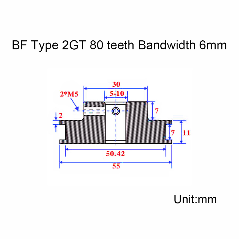 KUFAN 4:1 2GT Timing Belt Pull - Gt2 Belt 评论和价格