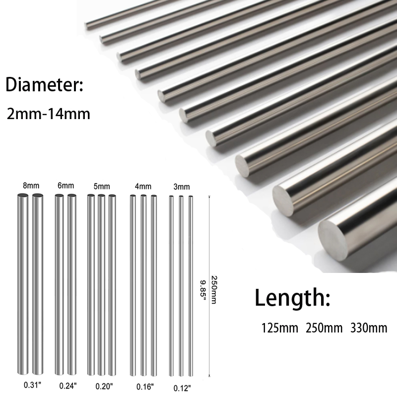 1/5Pc Stainles Steel Solid Rou - Linear Rod 8Mm 评论和价格